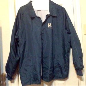 West Ark 2XL snap front lined 2 pocket jacket gtrrn